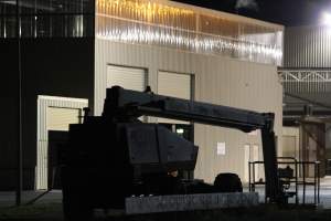 Corowa slaughterhouse outside at night - Captured at Corowa Slaughterhouse, Redlands NSW Australia.