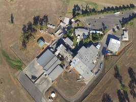 Drone flyover of Corowa Slaughterhouse - Captured at Corowa Slaughterhouse, Redlands NSW Australia.