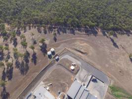 Drone flyover of Corowa Slaughterhouse - Captured at Corowa Slaughterhouse, Redlands NSW Australia.