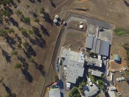 Drone flyover of Corowa Slaughterhouse - Captured at Corowa Slaughterhouse, Redlands NSW Australia.