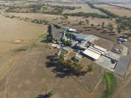 Drone flyover of Corowa Slaughterhouse - Captured at Corowa Slaughterhouse, Redlands NSW Australia.