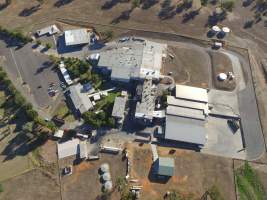 Drone flyover of Corowa Slaughterhouse - Captured at Corowa Slaughterhouse, Redlands NSW Australia.