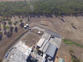 Drone flyover of Corowa Slaughterhouse - Captured at Corowa Slaughterhouse, Redlands NSW Australia.