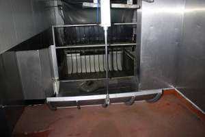 Scalding tank for pigs - Gathercoles slaughterhouse, Wangaratta - killing and processing areas. - Captured at Gathercole's Wangaratta Abattoir, Wangaratta VIC Australia.