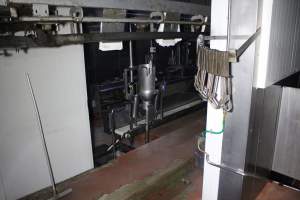 Processing room - Gathercoles slaughterhouse, Wangaratta - killing and processing areas. - Captured at Gathercole's Wangaratta Abattoir, Wangaratta VIC Australia.