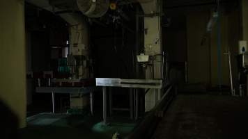 Kill room at top of gas chamber - Australian Food Group Abattoir - Captured at Australian Food Group Abattoir, Laverton North VIC Australia.