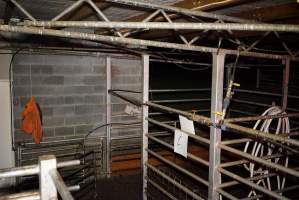 Holding pens - Gretna Quality Meats, Tasmania - Captured at Gretna Meatworks, Rosegarland TAS Australia.