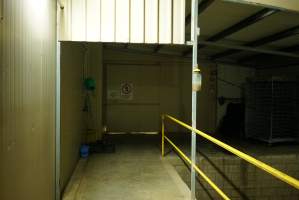 Unloading dock for eggs - Captured at SBA Hatchery, Bagshot VIC Australia.