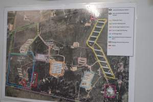 Map of entire property - Including hatchery, parent bird modules and other modules - Captured at SBA Hatchery, Bagshot VIC Australia.