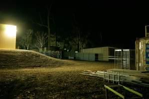West side of hatchery - Captured at SBA Hatchery, Bagshot VIC Australia.