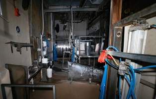 Cattle processing room - Captured at Strath Meats, Strathalbyn SA Australia.