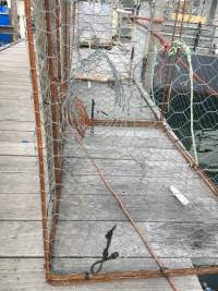 Crab pot (trap) - Captured at Sydney Fish Market, Pyrmont NSW Australia.