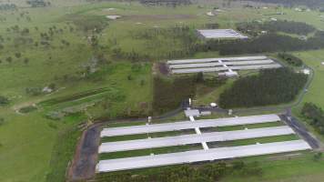 Drone flyover - Captured at Purga Breeder Farms 1-3, Purga QLD Australia.