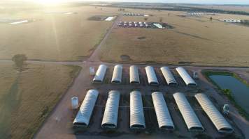 Drone flyover - Captured at Moore Park Piggery, Reefton NSW Australia.