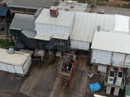 Drone flyover - Captured at Western Sydney Meat Worx (formerly Picton Meatworx), Picton NSW Australia.