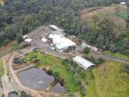 Drone flyover - Captured at Western Sydney Meat Worx (formerly Picton Meatworx), Picton NSW Australia.