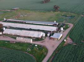 Drone flyover - Captured at Gowanbrae Piggery, Pine Lodge VIC Australia.