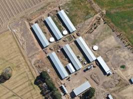 Drone flyover - Captured at Lochaber Goat Dairy, Meredith VIC Australia.