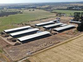 Drone flyover - Captured at Lochaber Goat Dairy, Meredith VIC Australia.