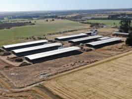 Drone flyover - Captured at Lochaber Goat Dairy, Meredith VIC Australia.