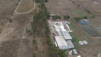 Drone flyover - Captured at Benalla Abattoir, Benalla VIC Australia.