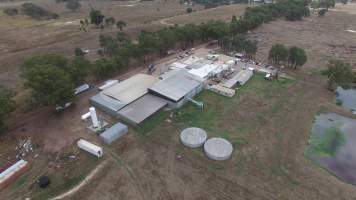 Drone flyover - Captured at Benalla Abattoir, Benalla VIC Australia.