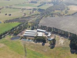 Drone flyover - Captured at Fern Hill Goat Dairy, Meredith VIC Australia.