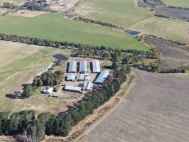 Drone flyover - Captured at Fern Hill Goat Dairy, Meredith VIC Australia.