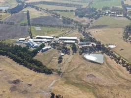 Drone flyover - Captured at Meredith Goat Dairy, Meredith VIC Australia.