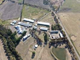 Drone flyover - Captured at Meredith Goat Dairy, Meredith VIC Australia.