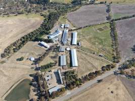 Drone flyover - Captured at Meredith Goat Dairy, Meredith VIC Australia.