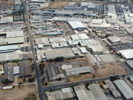 Drone flyover - Captured at Diamond Valley Pork, Laverton North VIC Australia.