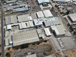 Drone flyover - Captured at Diamond Valley Pork, Laverton North VIC Australia.