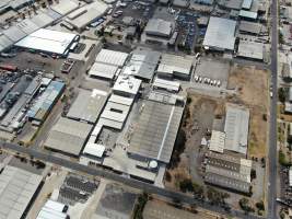 Drone flyover - Captured at Diamond Valley Pork, Laverton North VIC Australia.