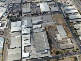 Drone flyover - Captured at Diamond Valley Pork, Laverton North VIC Australia.