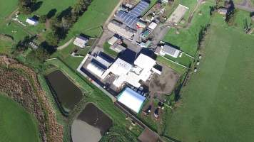 Drone flyover - Captured at Tasmanian Quality Meats Abattoir, Cressy TAS Australia.