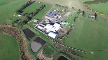 Drone flyover - Captured at Tasmanian Quality Meats Abattoir, Cressy TAS Australia.