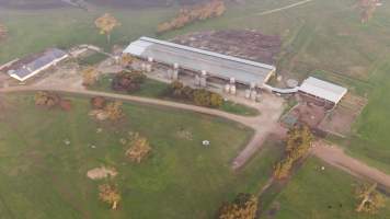 Drone flyover - Captured at Kaladbro Station, Strathdownie VIC Australia.