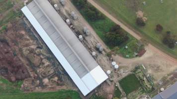 Drone flyover - Captured at Kaladbro Station, Strathdownie VIC Australia.