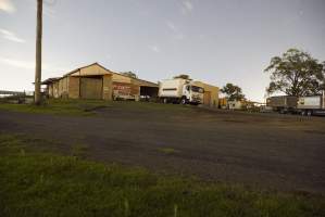 Outside knackery building - Captured at Burns Pet Food, Riverstone NSW Australia.