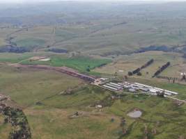 Drone flyover - Wally's feedlot next to his now-defunct piggery - Captured at Wally's Feedlot, Jeir NSW Australia.