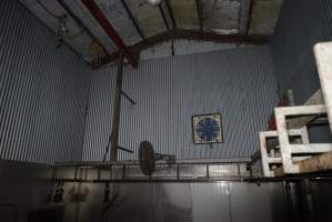 Inside killroom at knackery - Captured at Highland Pet Food, Guyra NSW Australia.