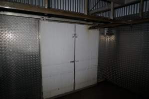 Inside killroom at knackery - Captured at Highland Pet Food, Guyra NSW Australia.