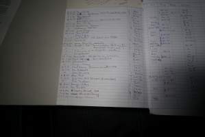 Animal intake log - Captured at Highland Pet Food, Guyra NSW Australia.