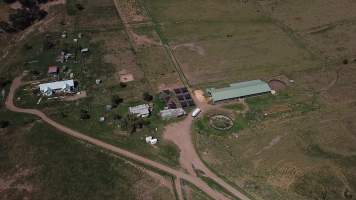 Drone flyover of Ambergate Stud - Ambergate Stud sends horses including ex-racehorses to Kankool Pet Food knackery. - Captured at Ambergate Farm Stud, Scone NSW Australia.