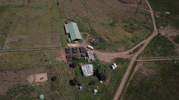 Drone flyover of Ambergate Stud - Ambergate Stud sends horses including ex-racehorses to Kankool Pet Food knackery. - Captured at Ambergate Farm Stud, Scone NSW Australia.