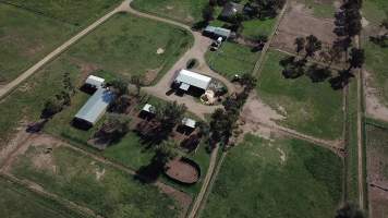 Drone flyover of Sefton Park Stud - Sefton Park Stud sends horses to Kankool Pet Food knackery. - Captured at Sefton Park Thoroughbreds, Scone NSW Australia.