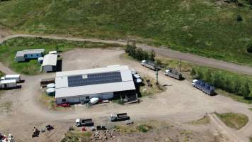 Drone flyover of knackery - Captured at Kankool Pet Food, Willow Tree NSW Australia.