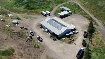 Drone flyover of knackery - Captured at Kankool Pet Food, Willow Tree NSW Australia.