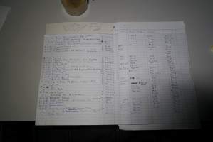 Highland Knackery's animal intake log - Evidence of Mark Taylor's horses being sent from Tamac Stud Farm to Highland Pet Food knackery in breach of Racing NSW rules. - Captured at Tamac Stud Farm, Walcha NSW Australia.